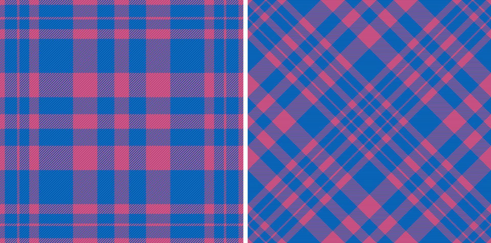 Textile seamless tartan. Background fabric check. Texture plaid vector pattern.