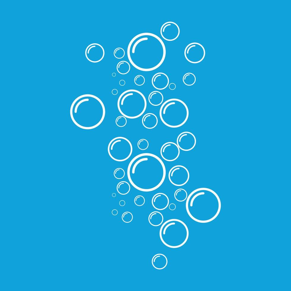 Bubble water vector illustration