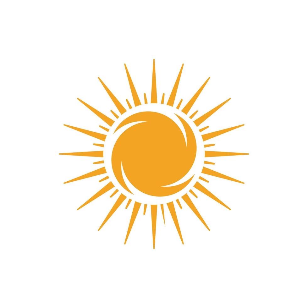 Sun Vector illustration Icon