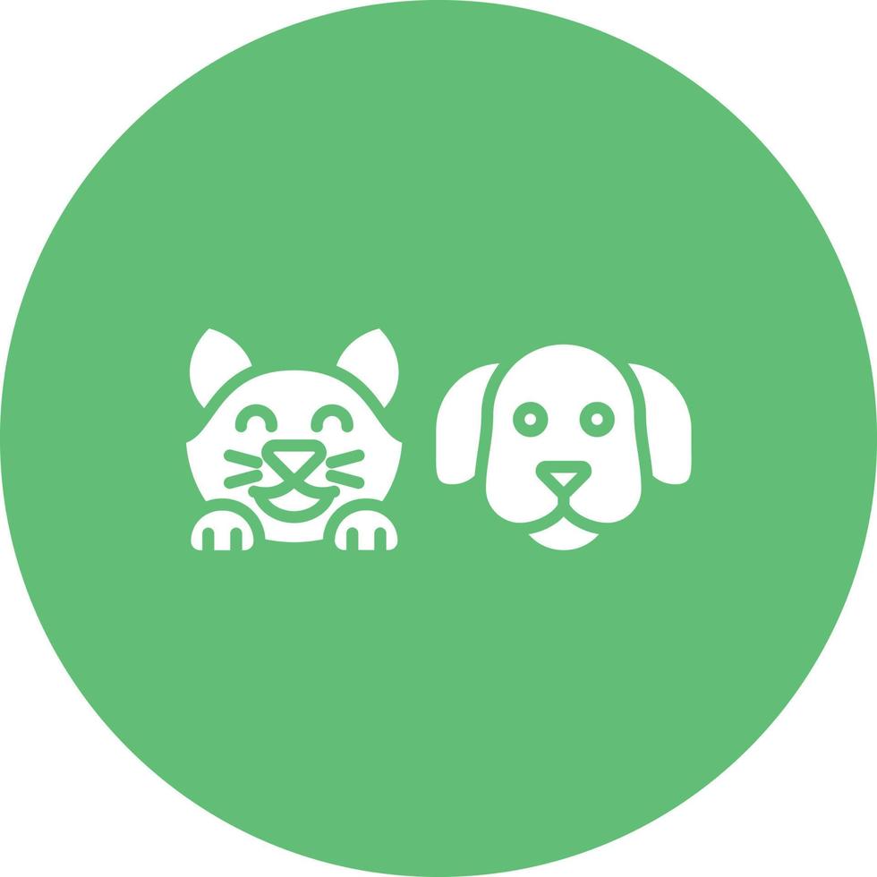 Pets Glyph Circle Background Icon 17678218 Vector Art at Vecteezy