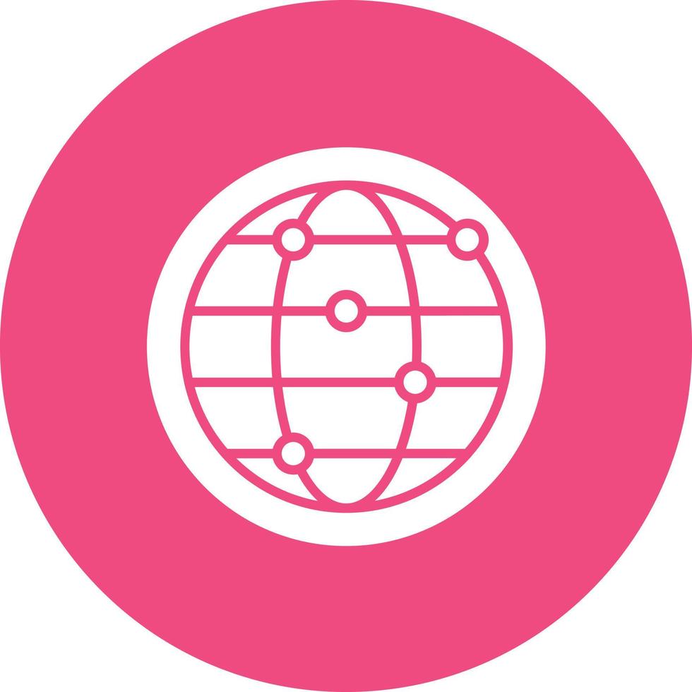 Networking Glyph Circle Background Icon 17678247 Vector Art at Vecteezy