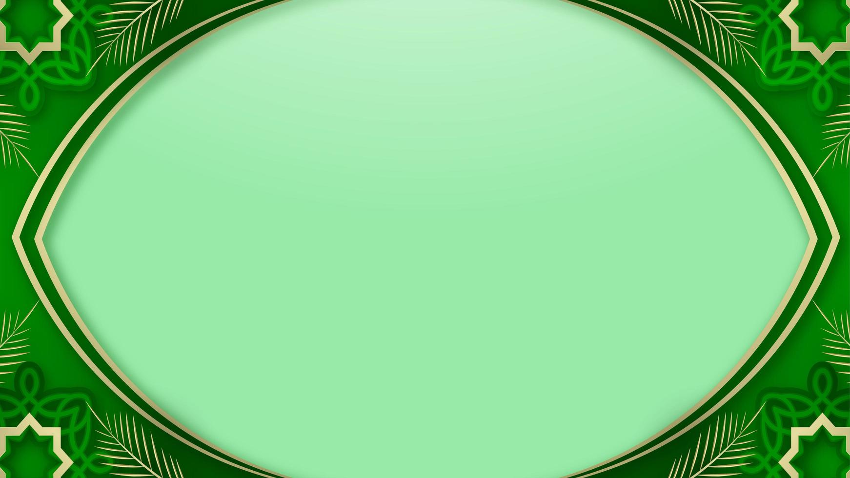 Green Circle Milad Un Nabi background photo