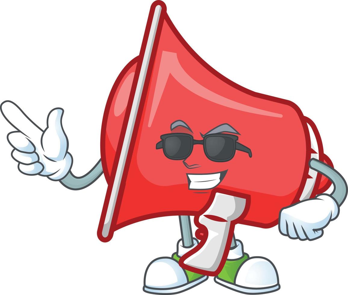 Red Loadspeaker Vector