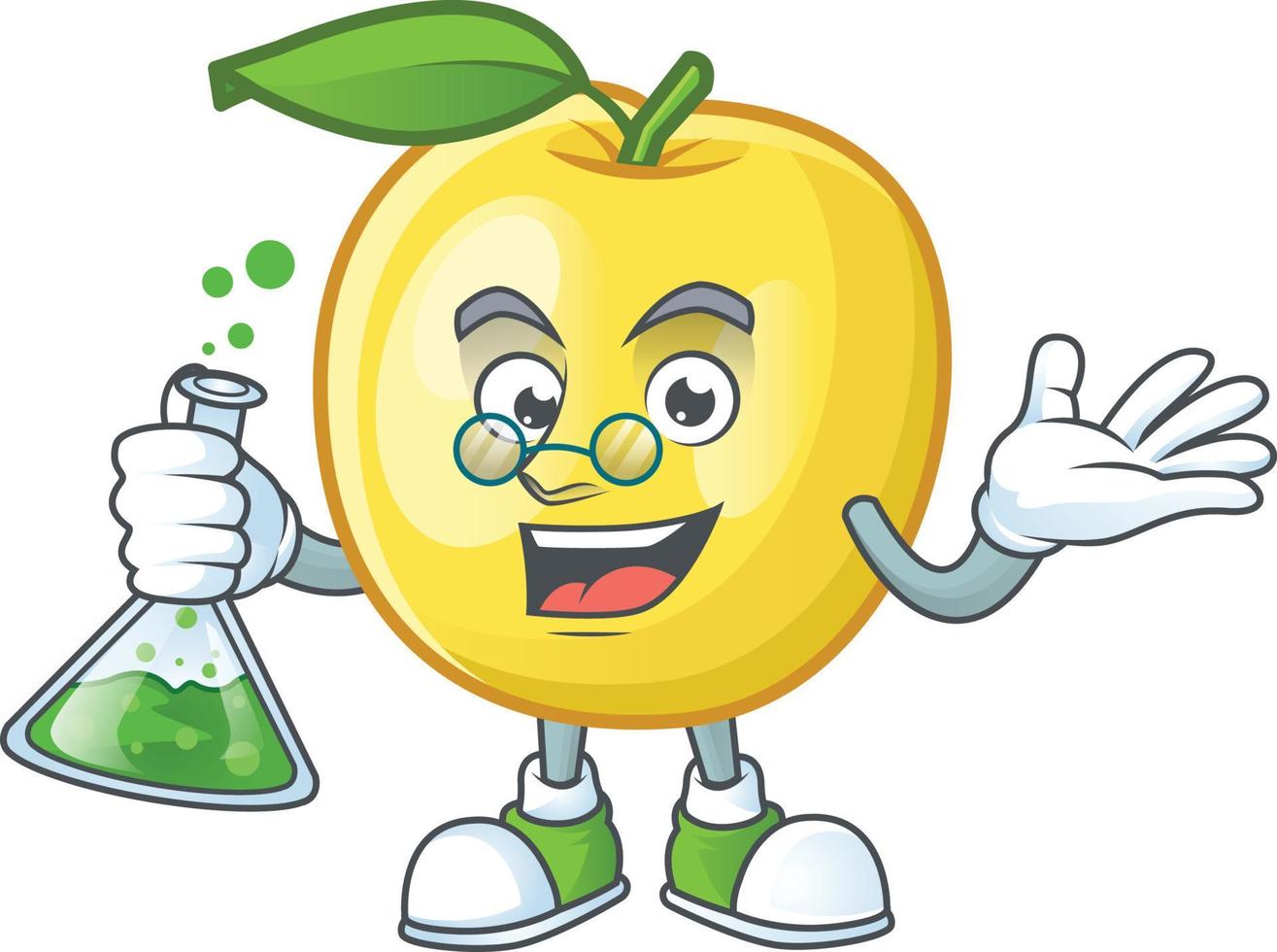 Golden Apple Fruit Vector 17680416 Vector Art at Vecteezy