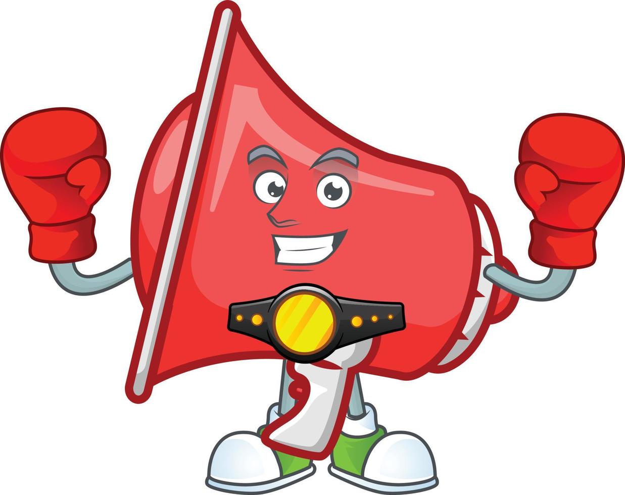 Red Loadspeaker Vector