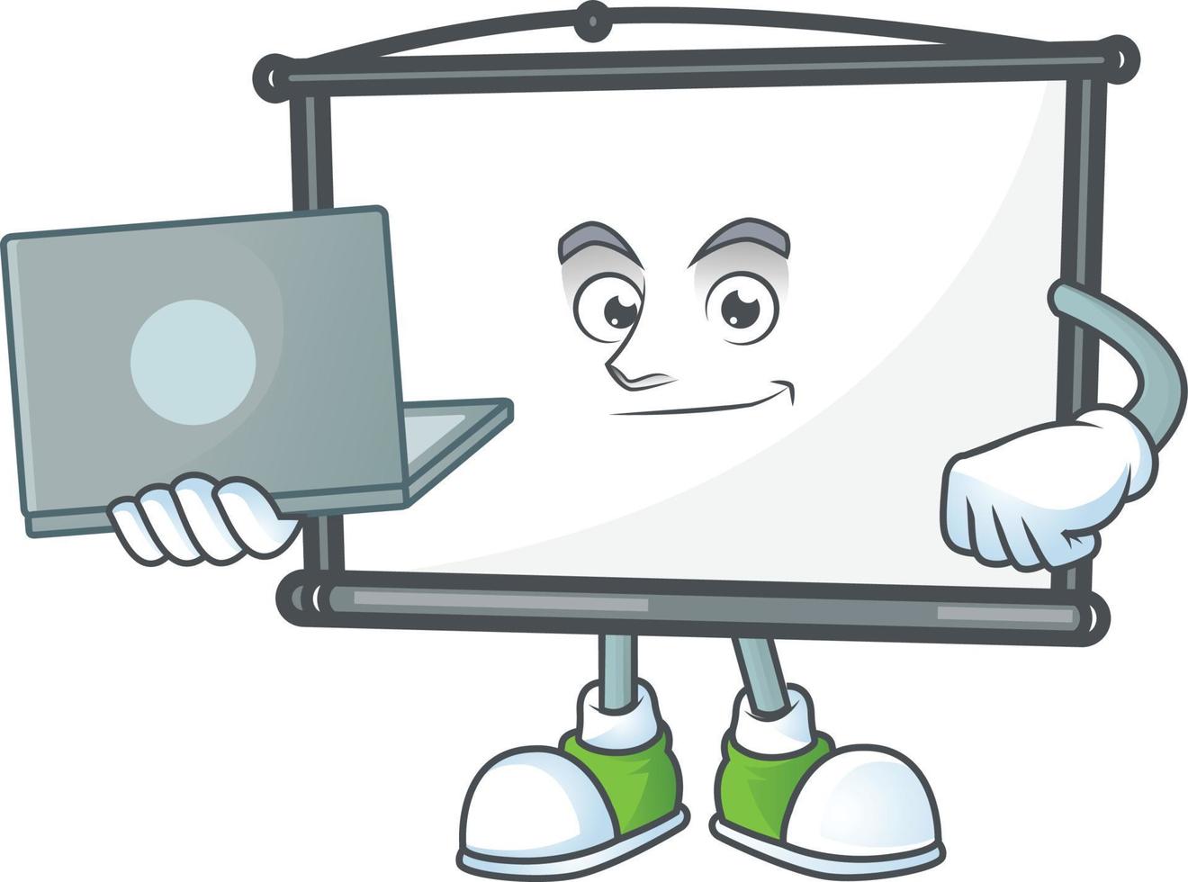 Empty Project Screen Vector