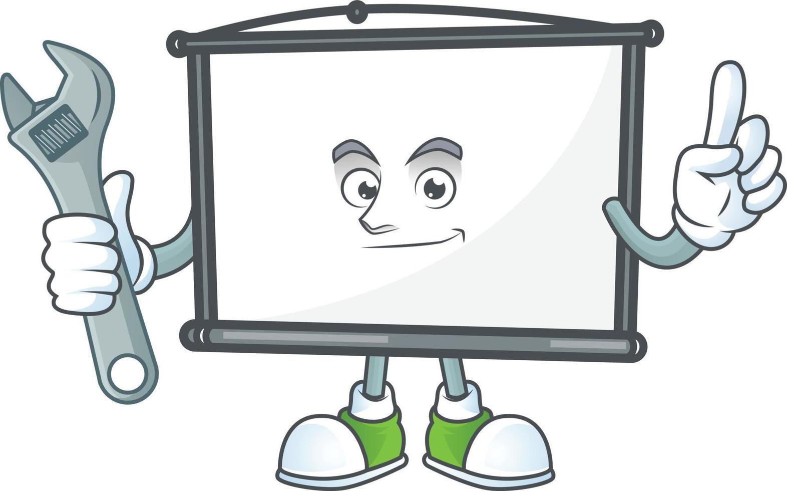 Empty Project Screen Vector