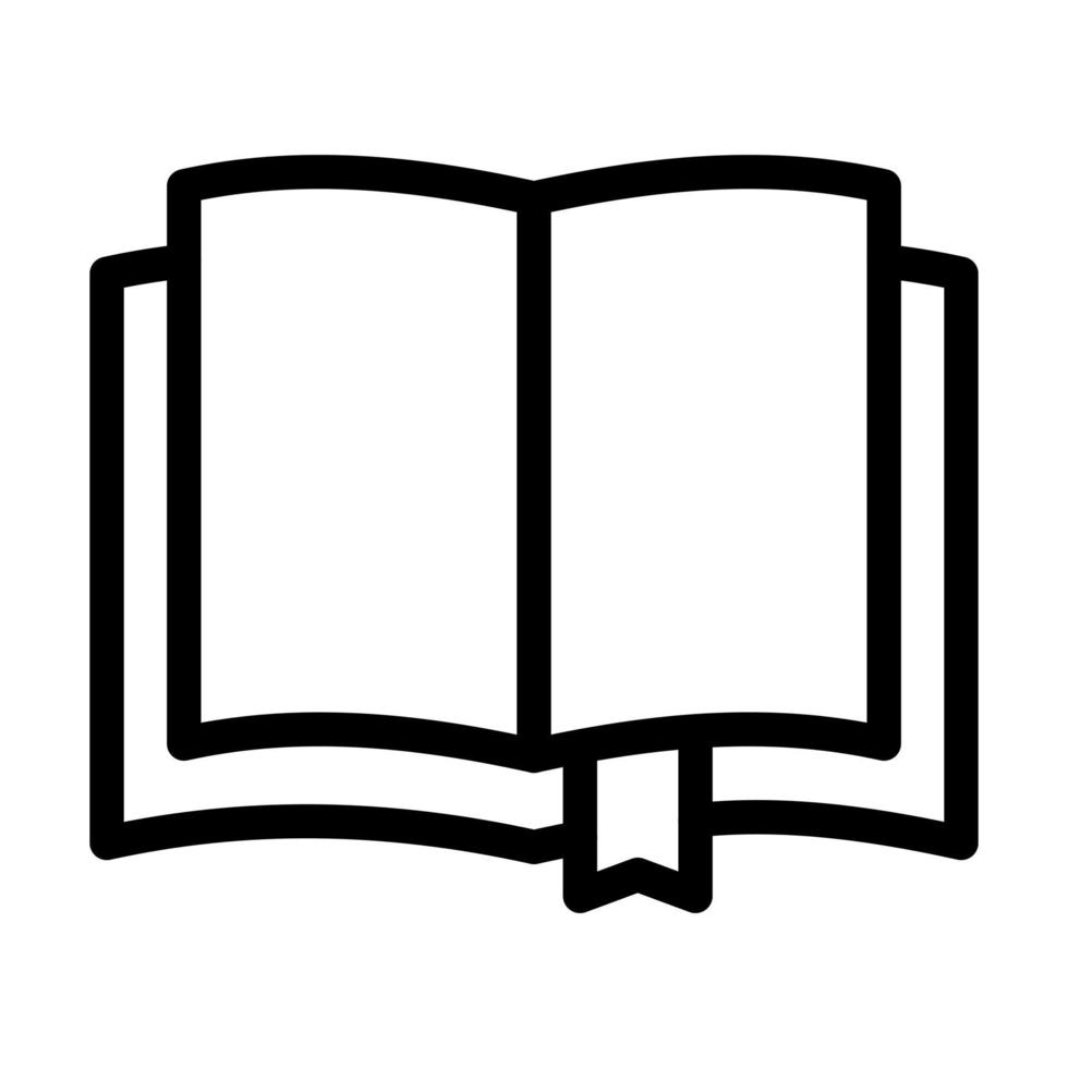 Open Book Icon Design vector