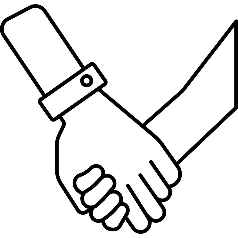 Holding Hands which can easily edit or modify vector