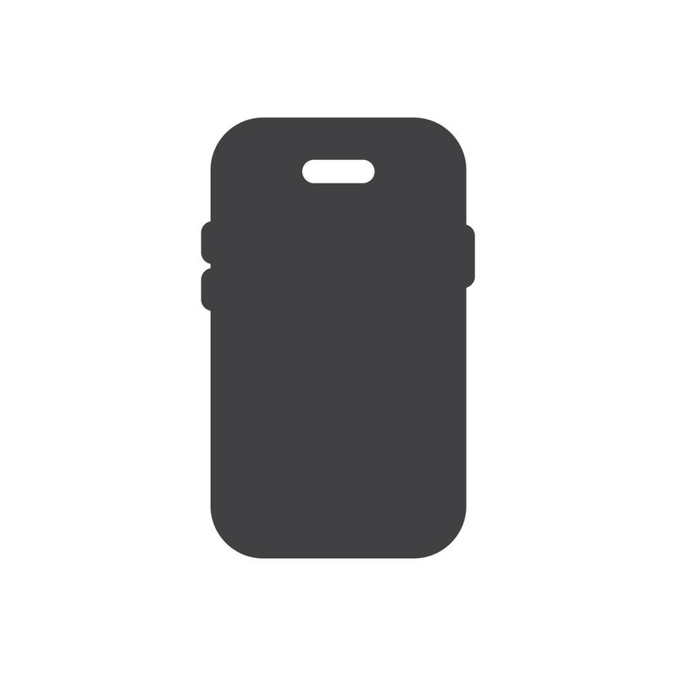 smartphone icon solid vector
