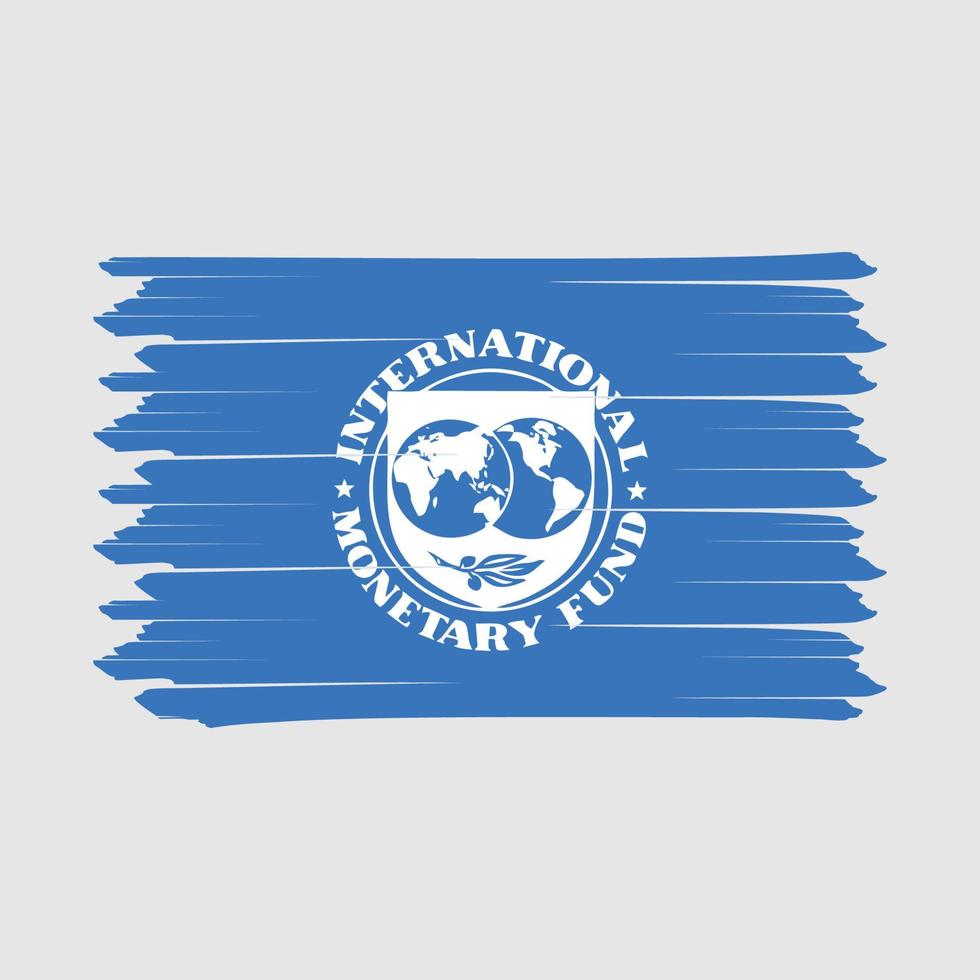 IMF Flag Brush vector