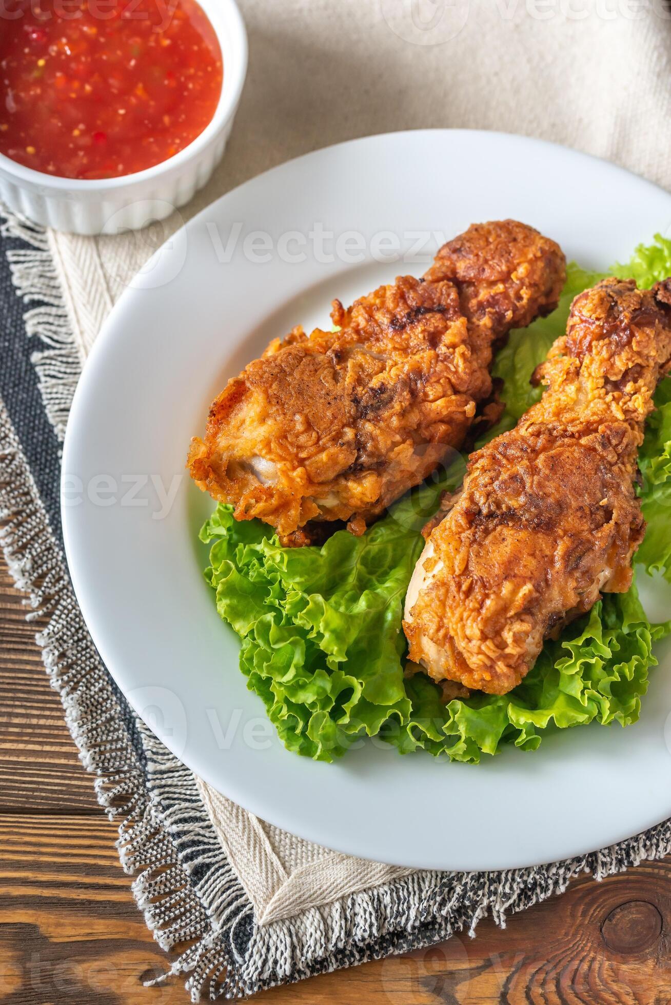 Buttermilk Fried Chicken Drumsticks 17683844 Stock Photo at Vecteezy
