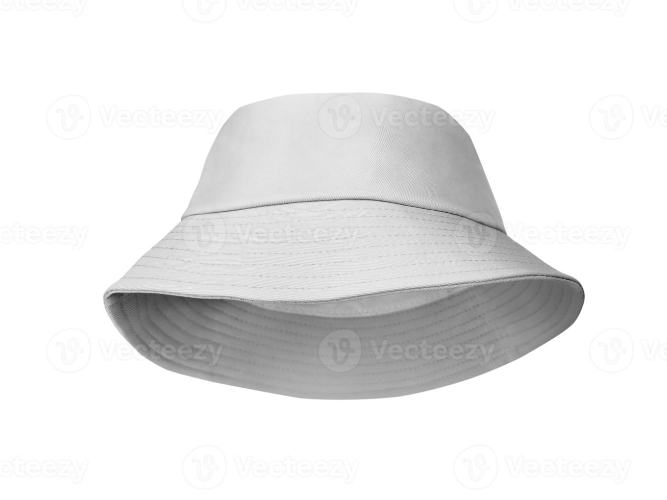 white bucket hat isolated on white background 17684625 Stock Photo at