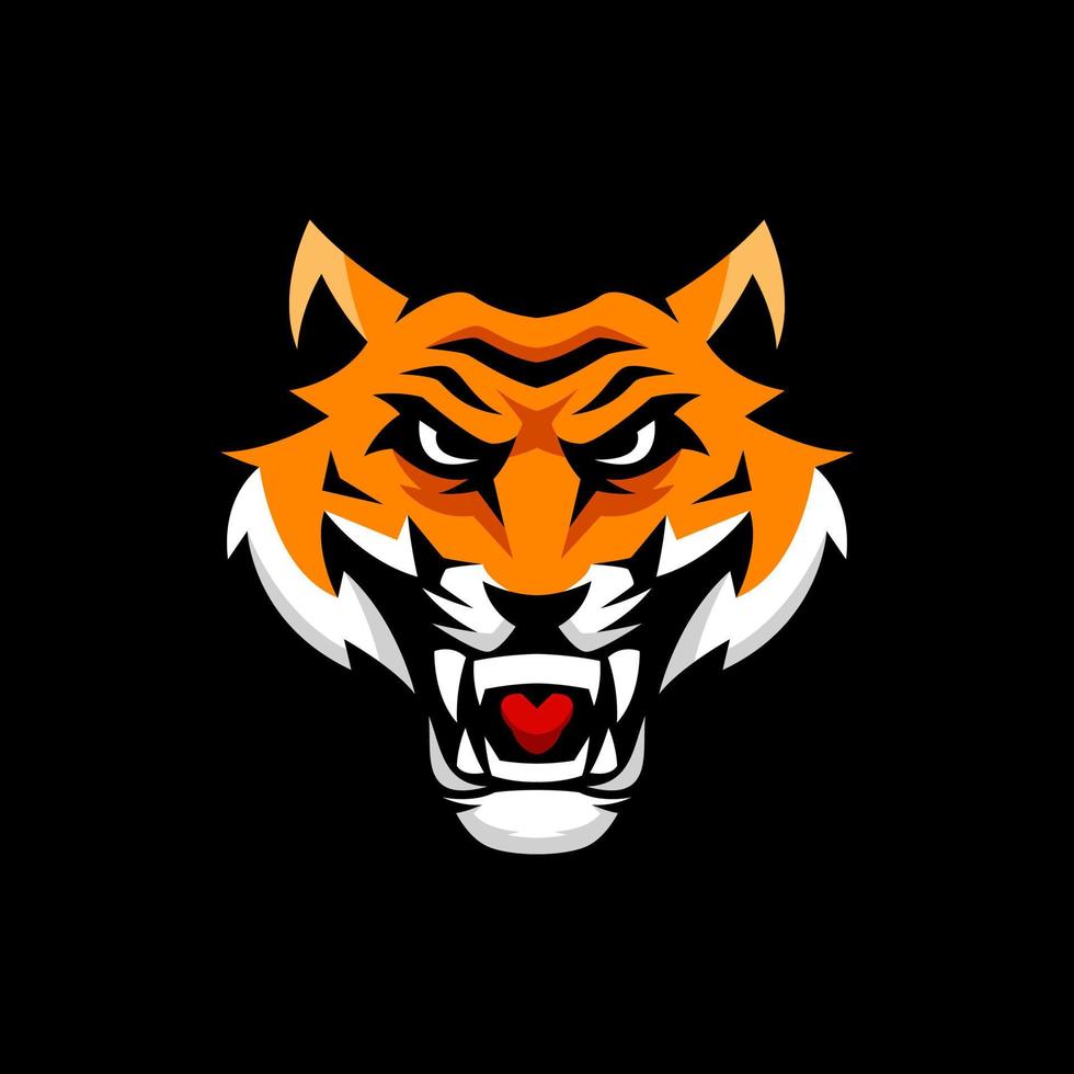 Tiger Mascot Logo Templates vector