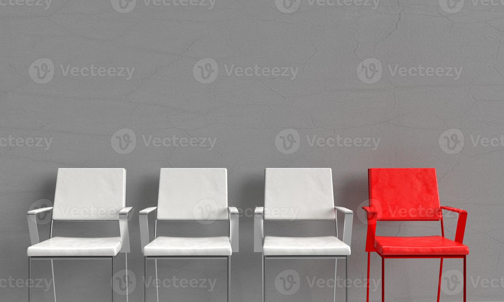 silla blanco aislado color grupo diferente rojo rosa símbolo decoración recursos humanos hr reclutamiento liderazgo entrevista persona éxito liderazgo trabajo carrera camino oportunidad empleado entrevista foto
