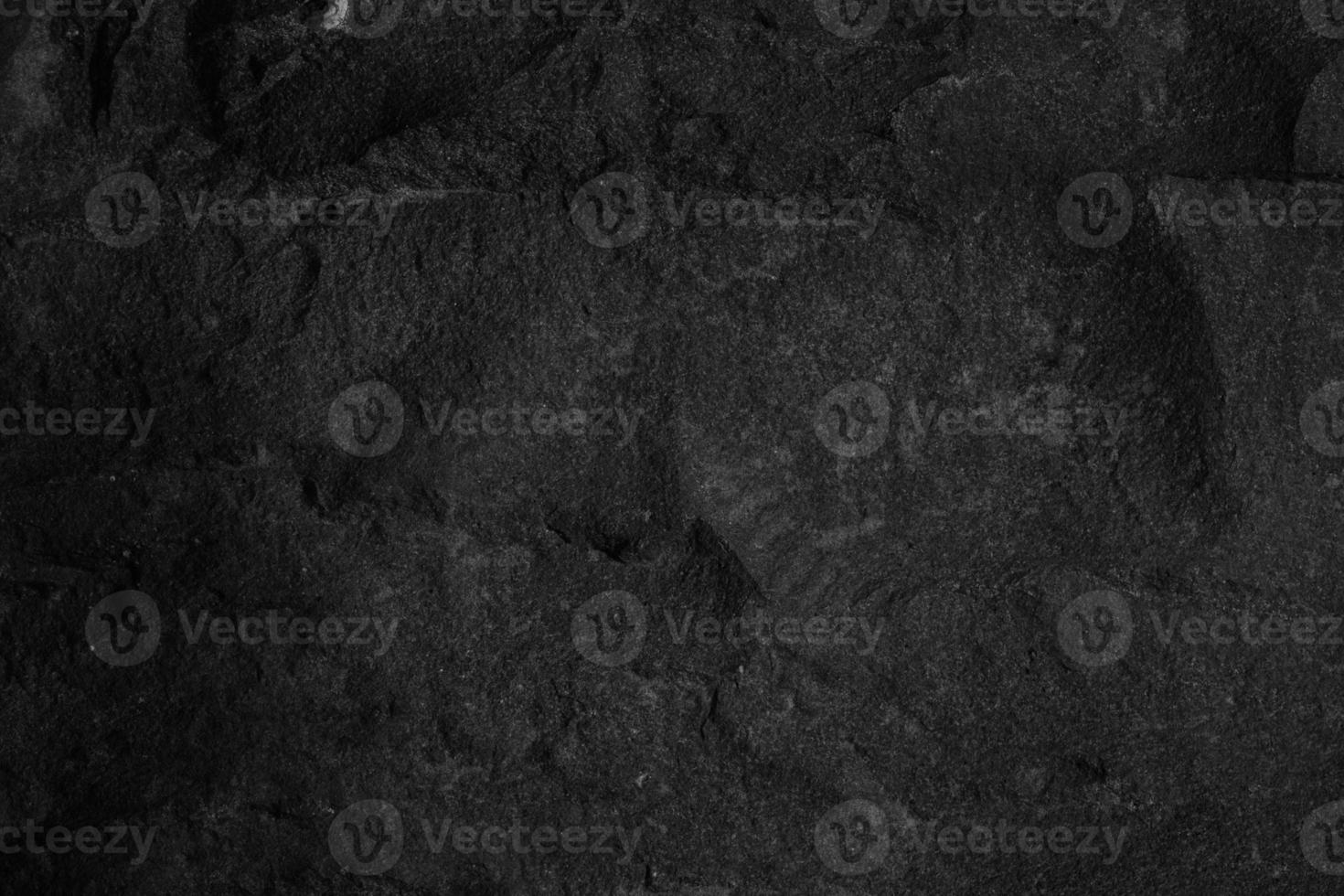 fondo de piedra negra en blanco para el diseño foto