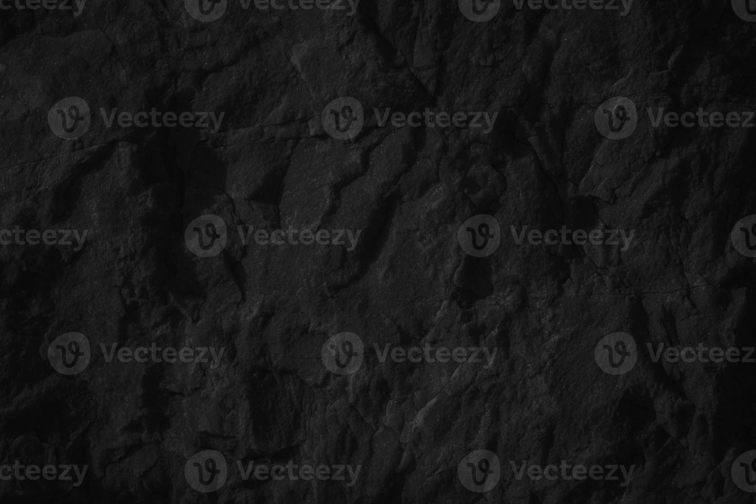 Dark background texture, Black Stone surface plate Blank for design photo
