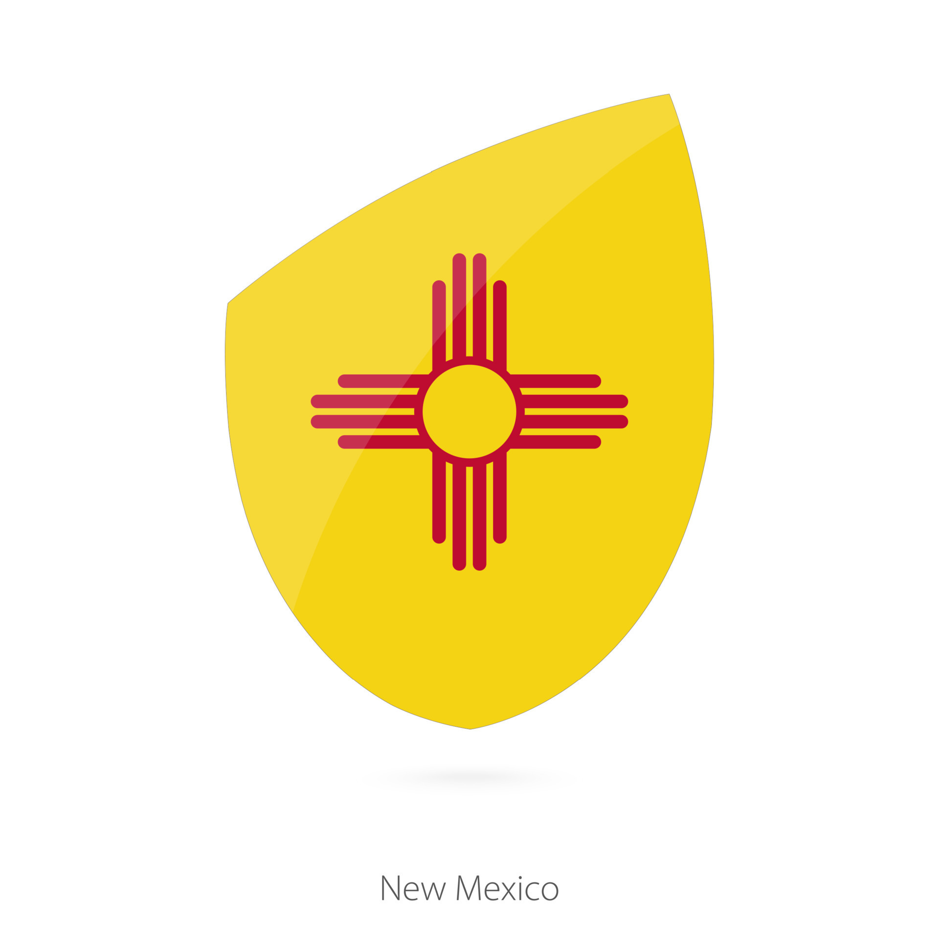 Flag of New Mexico. 17687301 Vector Art at Vecteezy