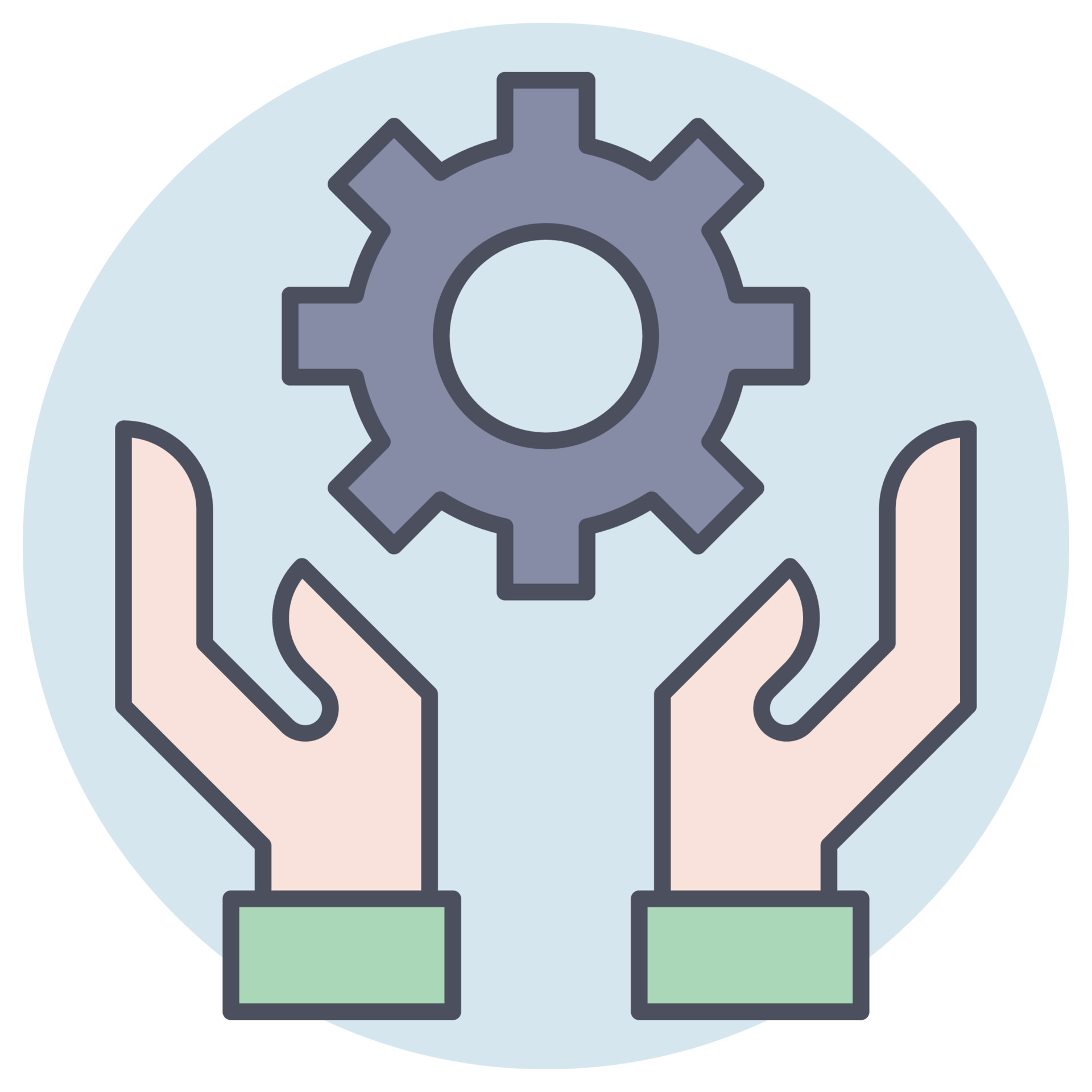 Filled color outline icon for process. 17687333 Vector Art at Vecteezy