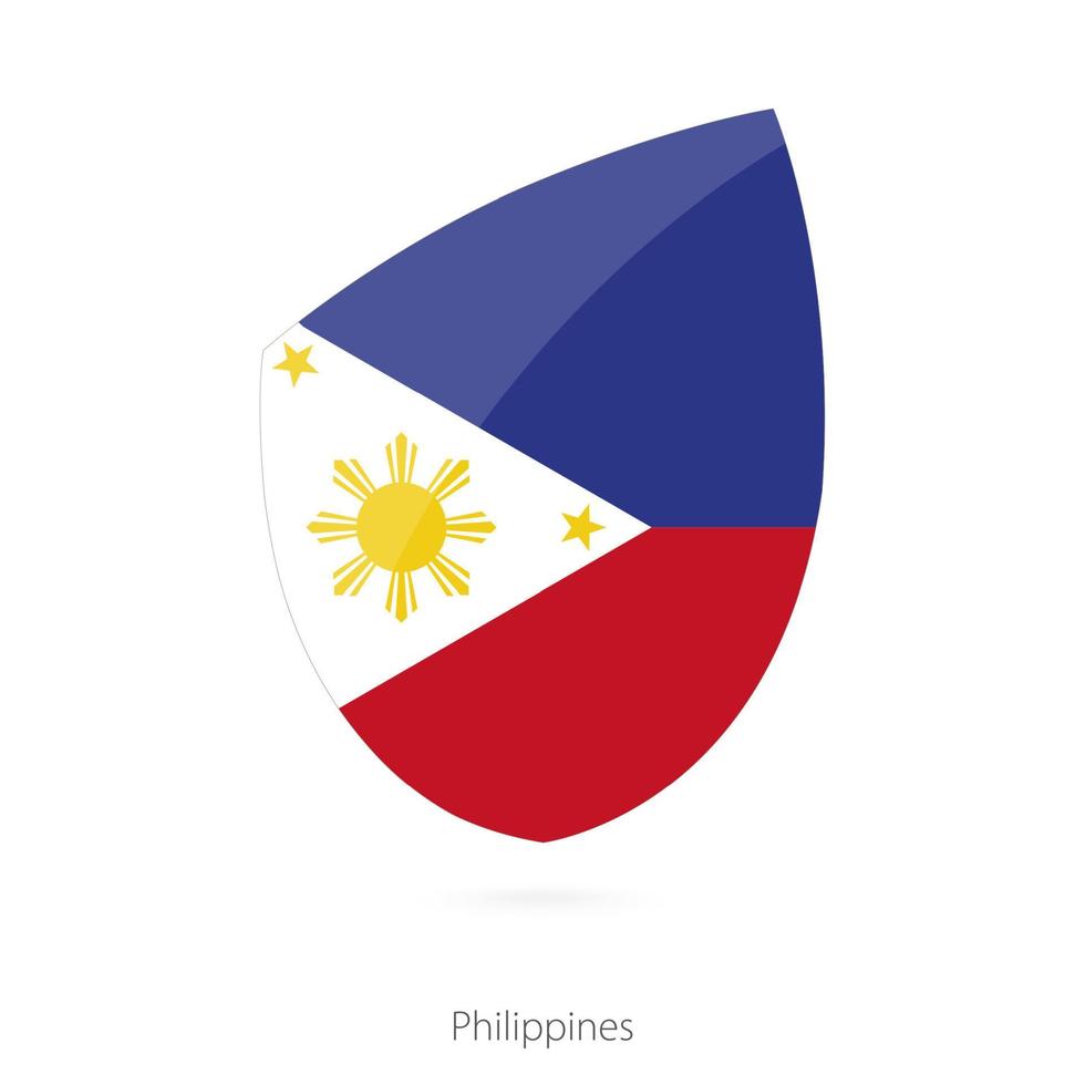 bandera de filipinas. vector