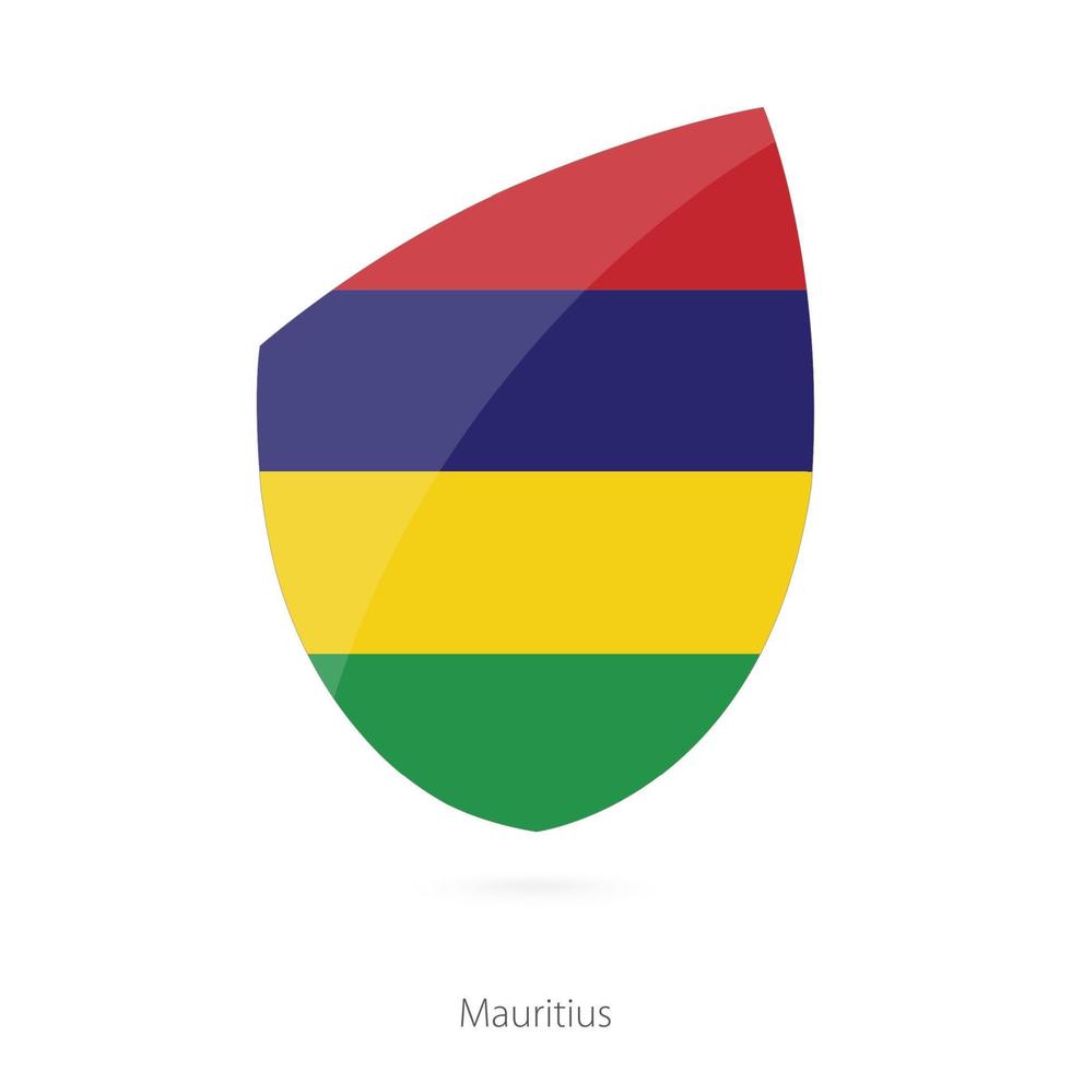 Flag of Mauritius. vector
