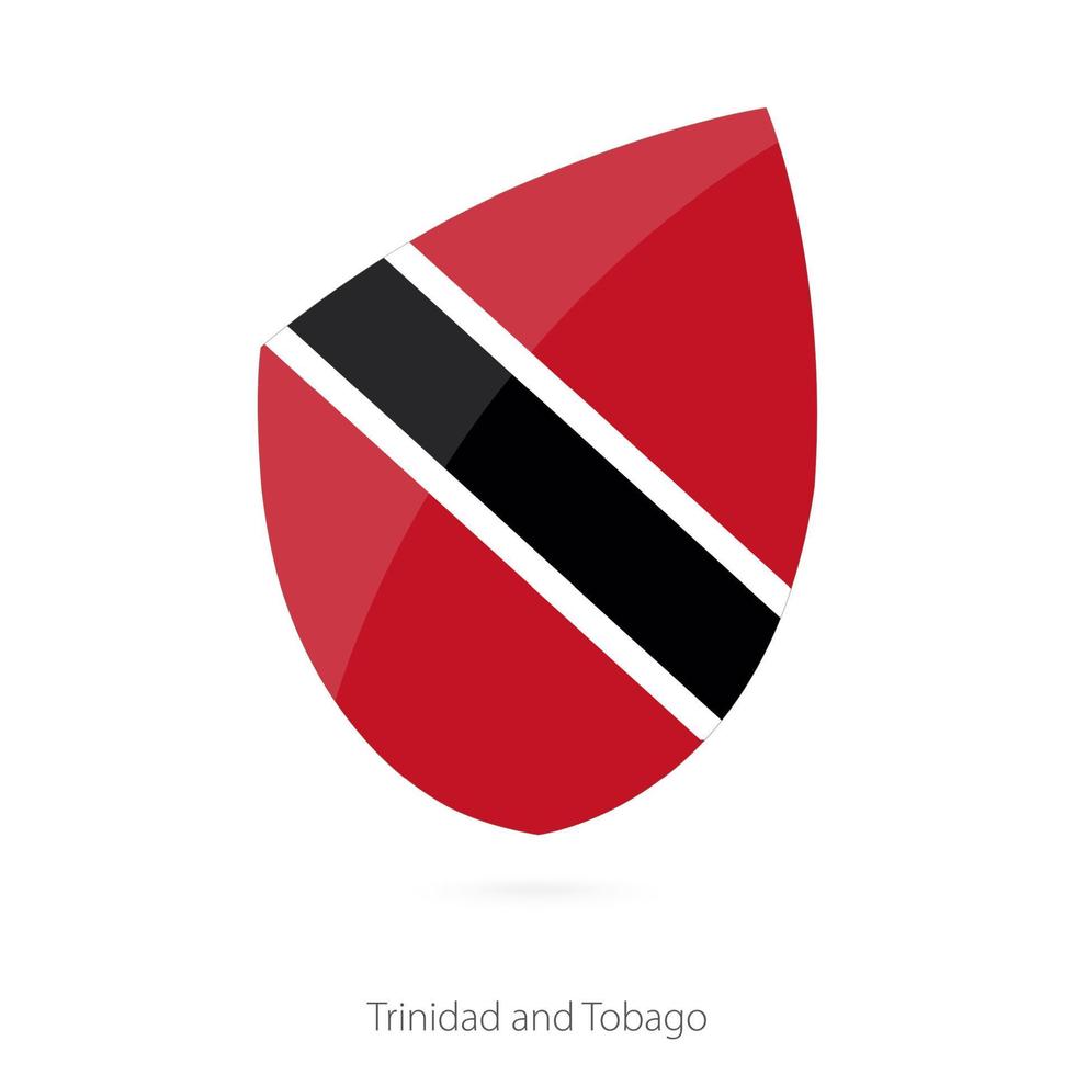 bandera de trinidad y tobago. vector