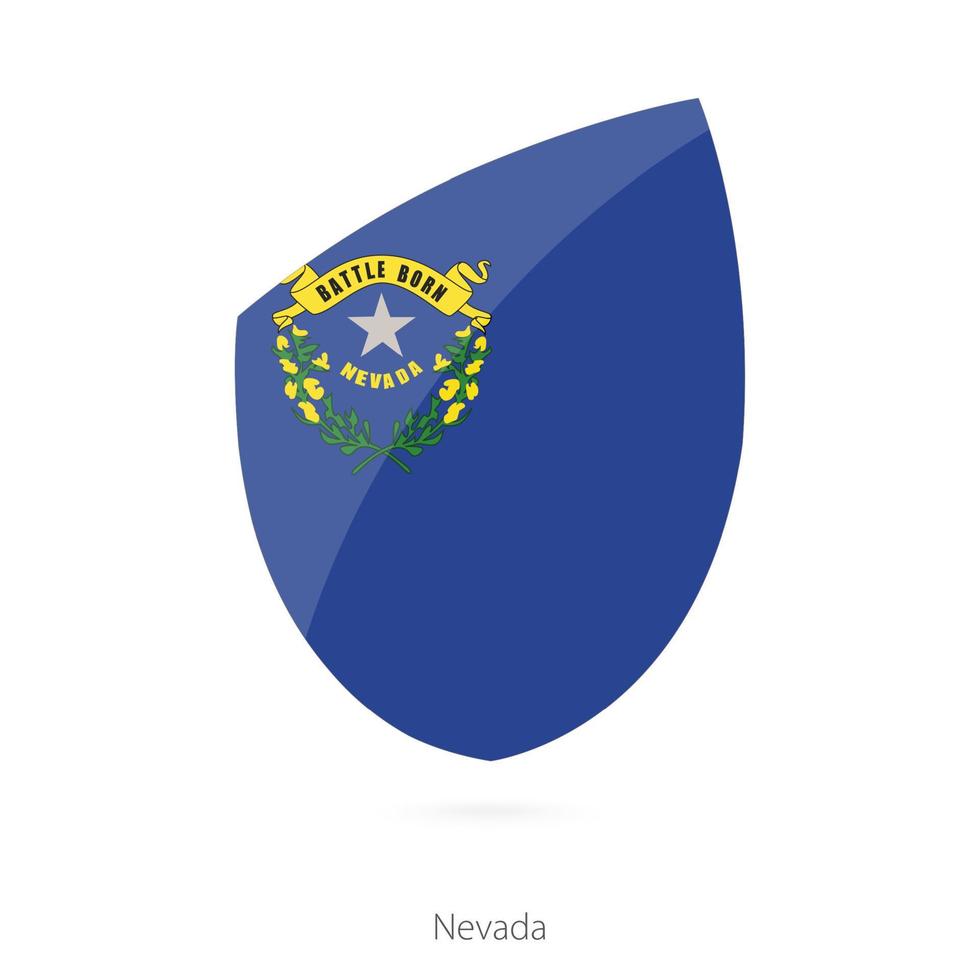 Flag of Nevada. vector