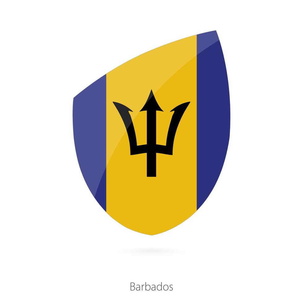 Flag of Barbados. vector