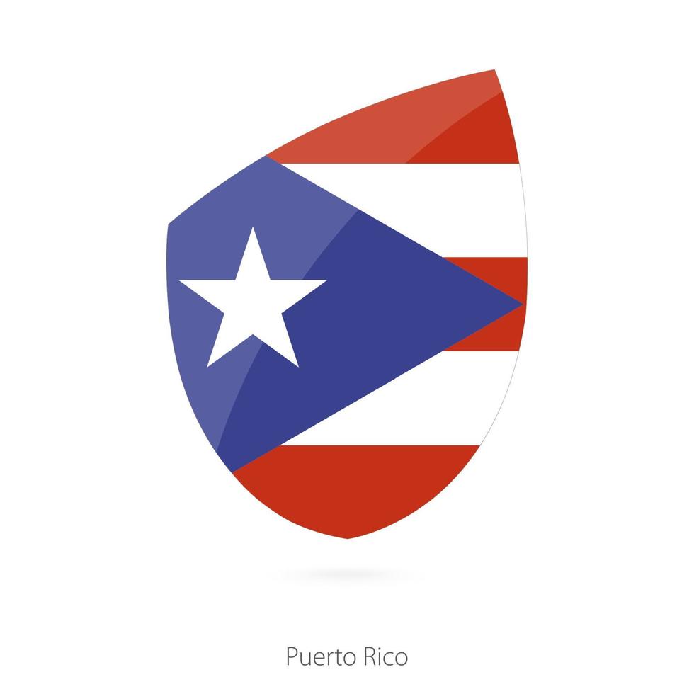 Flag of Puerto Rico. vector
