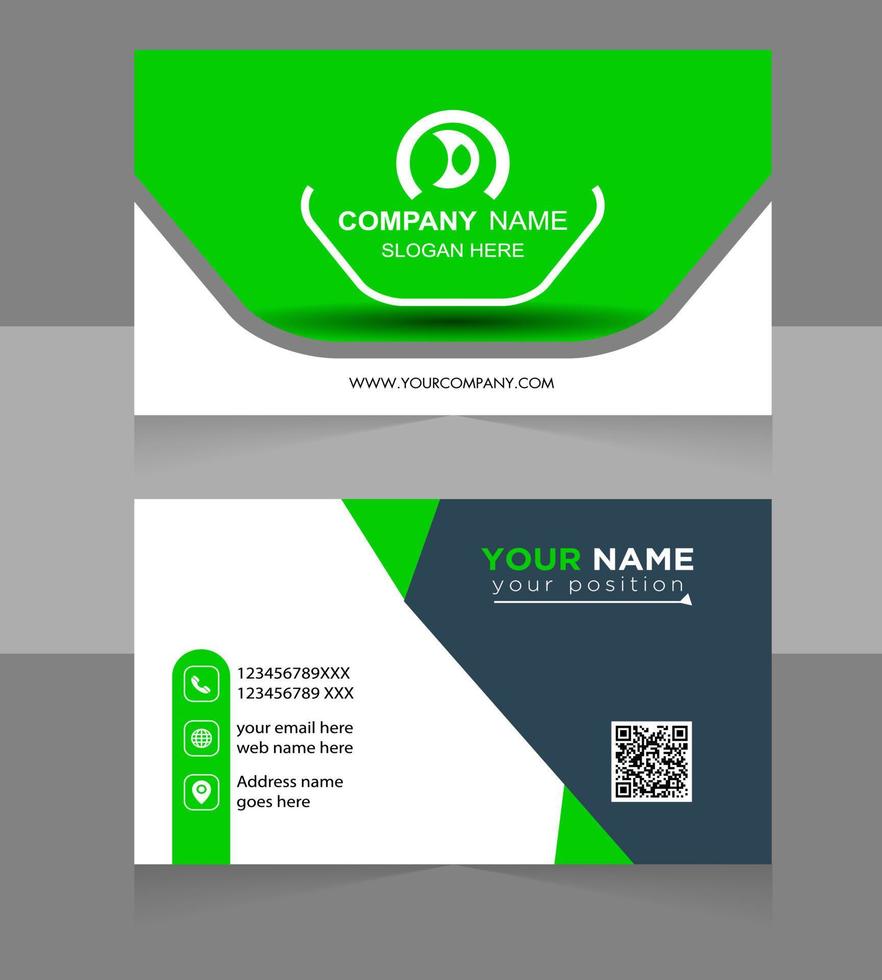 Creative modern business card template. luxury business presentation card. Professional Corporate Business Card Template design. vector