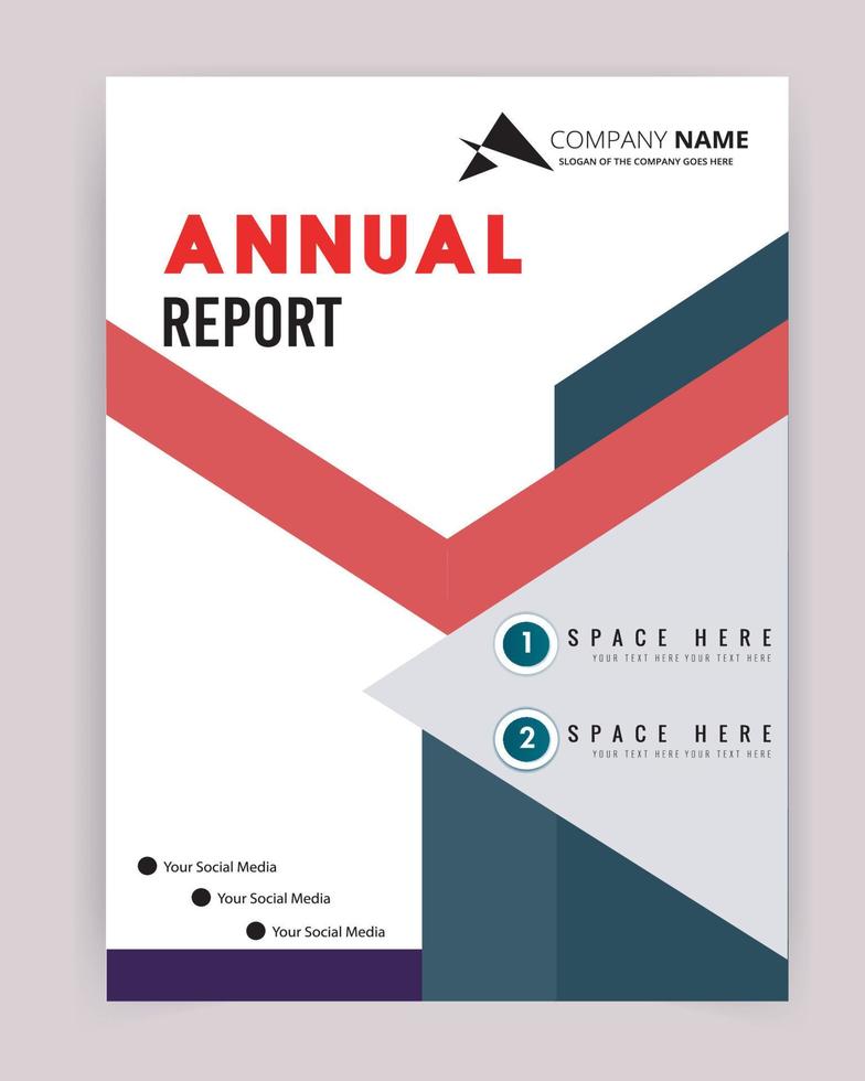 Creative Modern Flyer. Annual Report, Creative Portfolio, A4 minimal flyer, Business Brochure template. vector