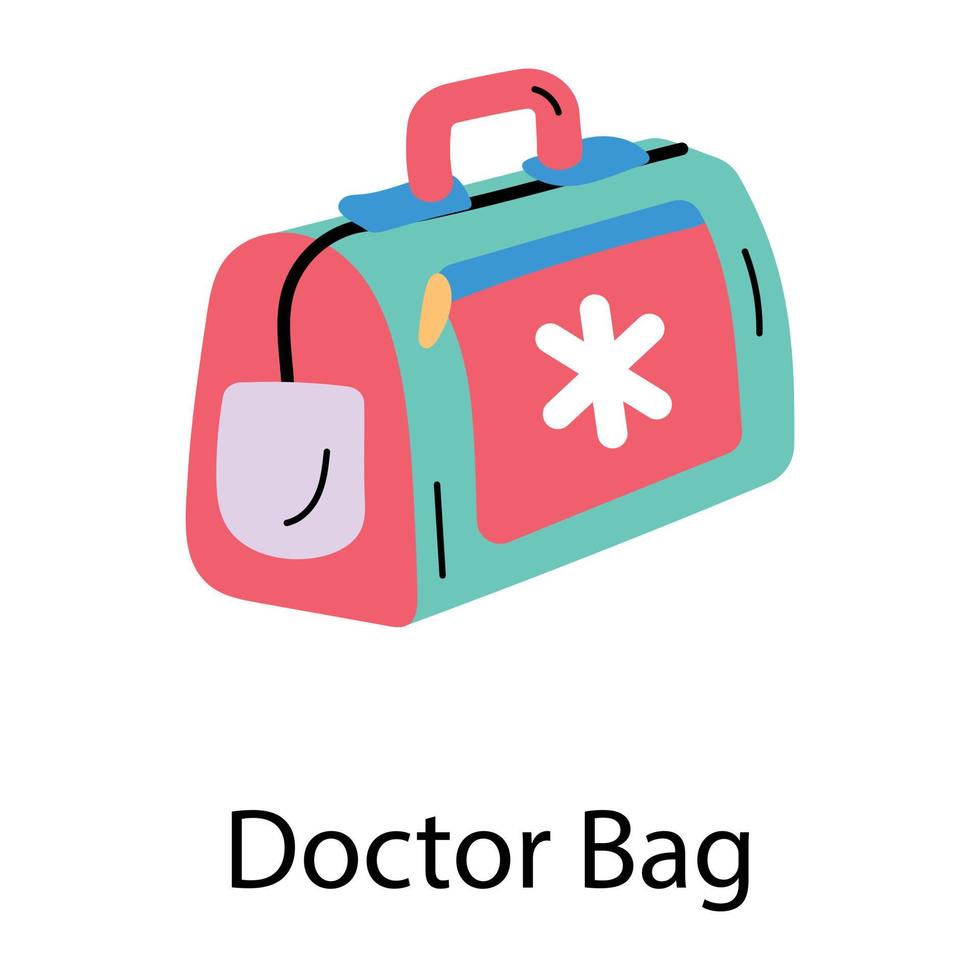Trendy Doctor Bag 17688991 Vector Art at Vecteezy