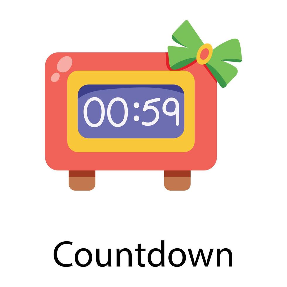 Trendy Countdown Concepts vector