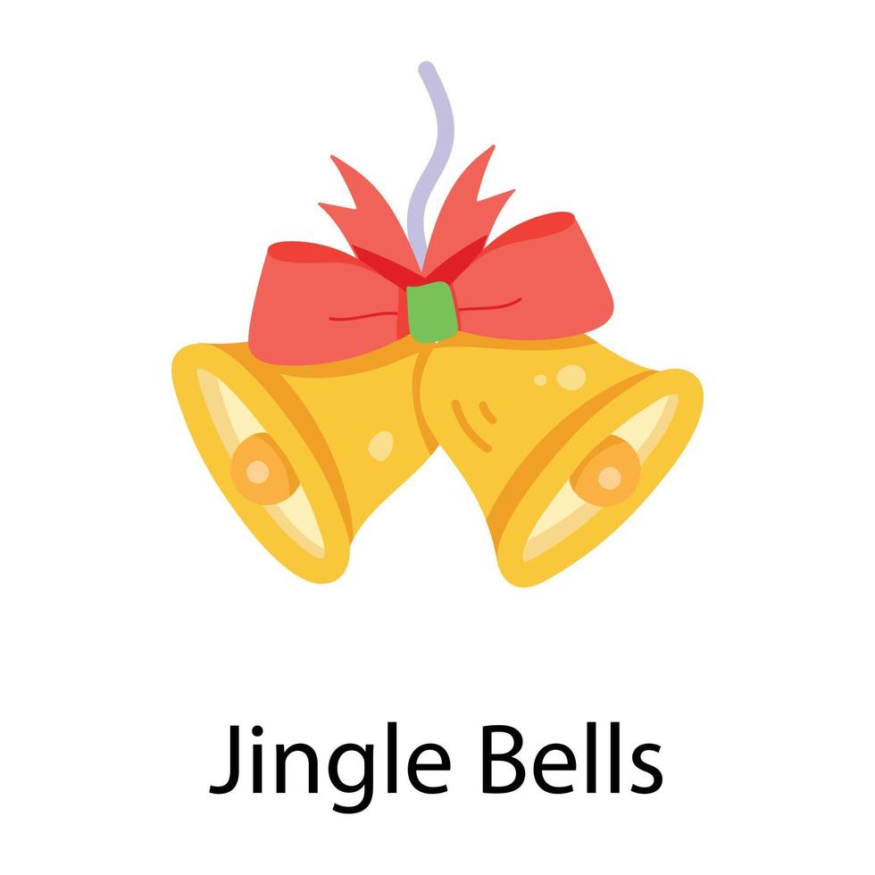 Trendy Jingle Bells vector