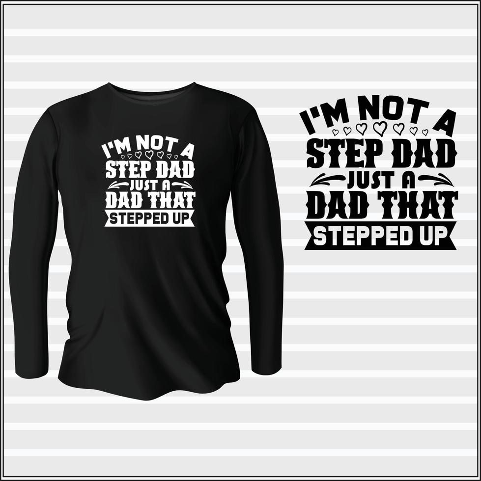 father's day vector t-shirt design