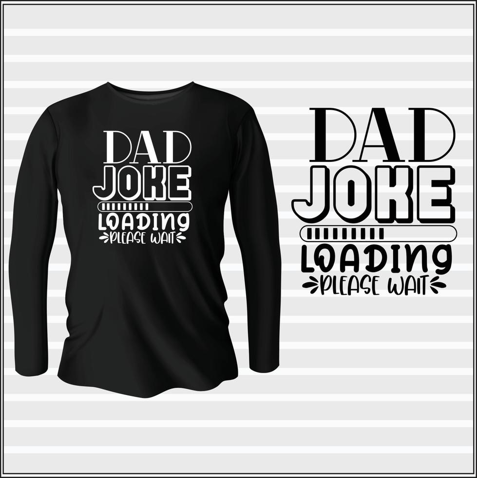 fathers day typography vector t-shirt design