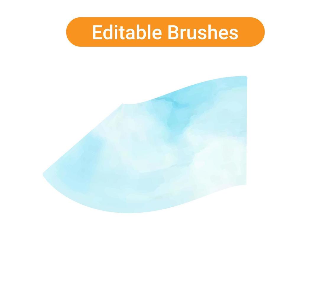 colorful watercolor stroke background vector Free Vector