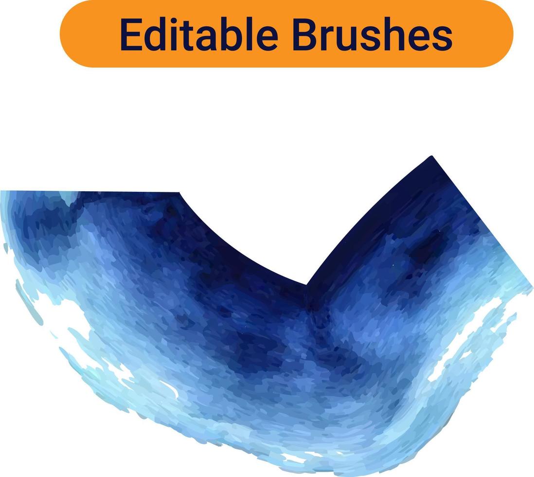 colorful watercolor stroke background vector Free Vector