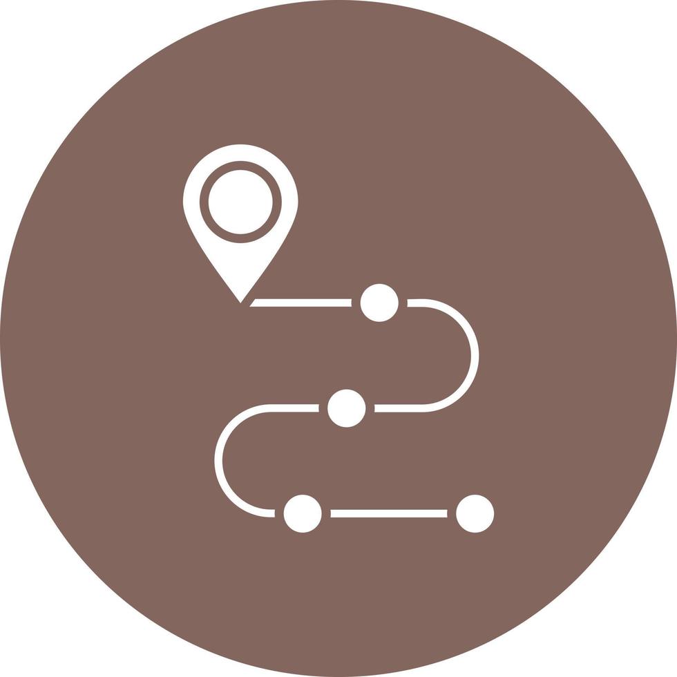 Roadmap Glyph Circle Background Icon 17690889 Vector Art at Vecteezy