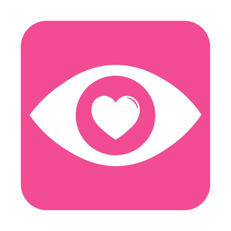 Simple illustration of heart icon for St. Valentines Day vector