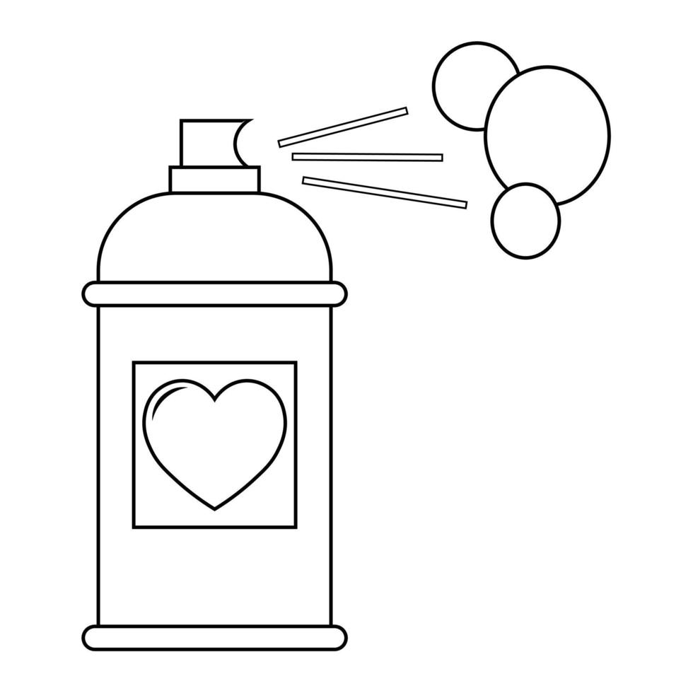 Simple illustration of heart icon for St. Valentines Day vector