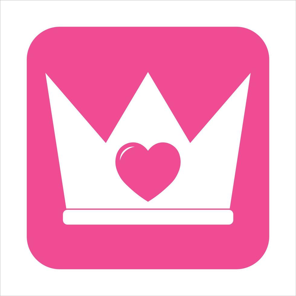 Simple illustration of heart icon for St. Valentines Day vector