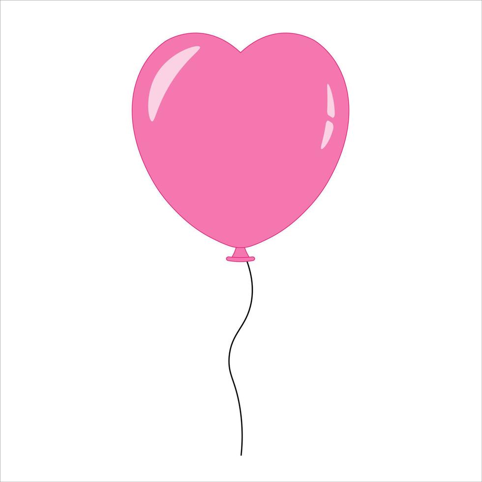 Simple illustration of heart icon for St. Valentines Day vector