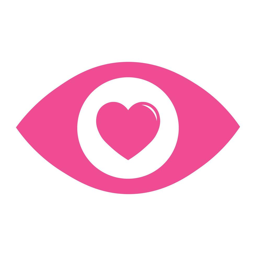 Simple illustration of heart icon for St. Valentines Day vector
