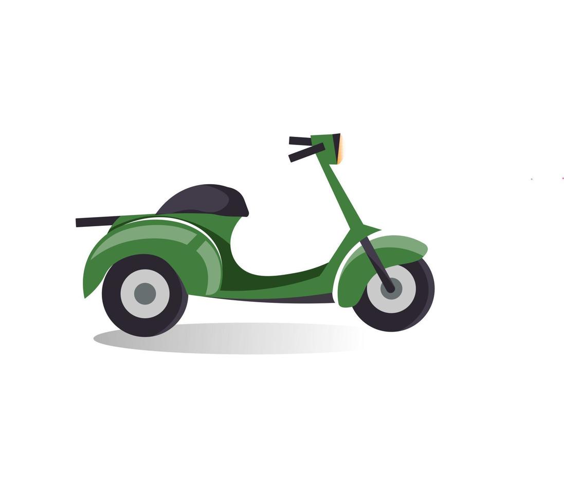 publicación de entrega urgente en redes sociales, entrega de scooters, servicio de entrega en línea o anuncios o íconos de bicicletas y entrega a domicilio vector