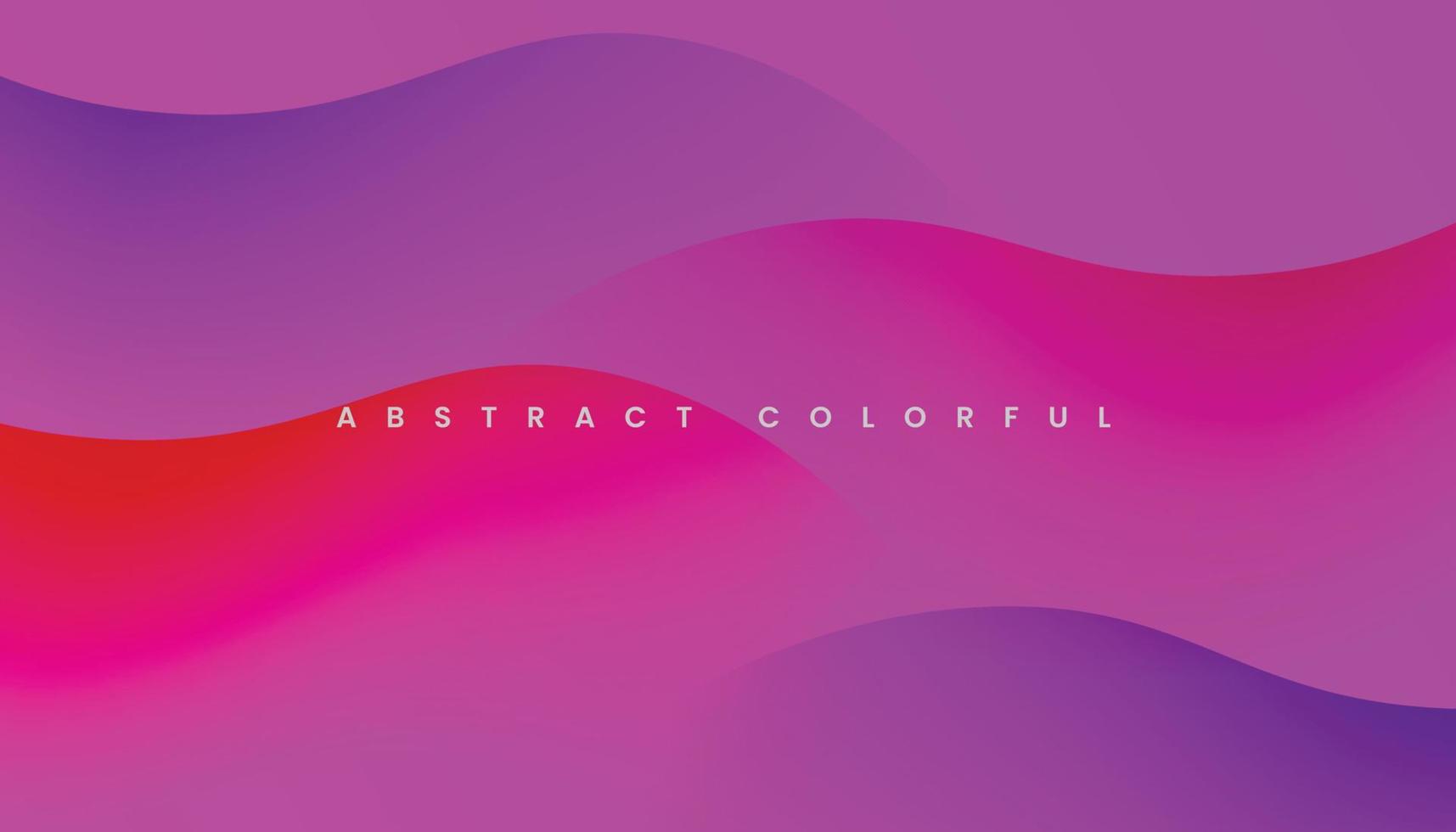 Abstract Colorful Gradient Shapes Background. Liquid, Fluid Color Background Design. Vector Illustration