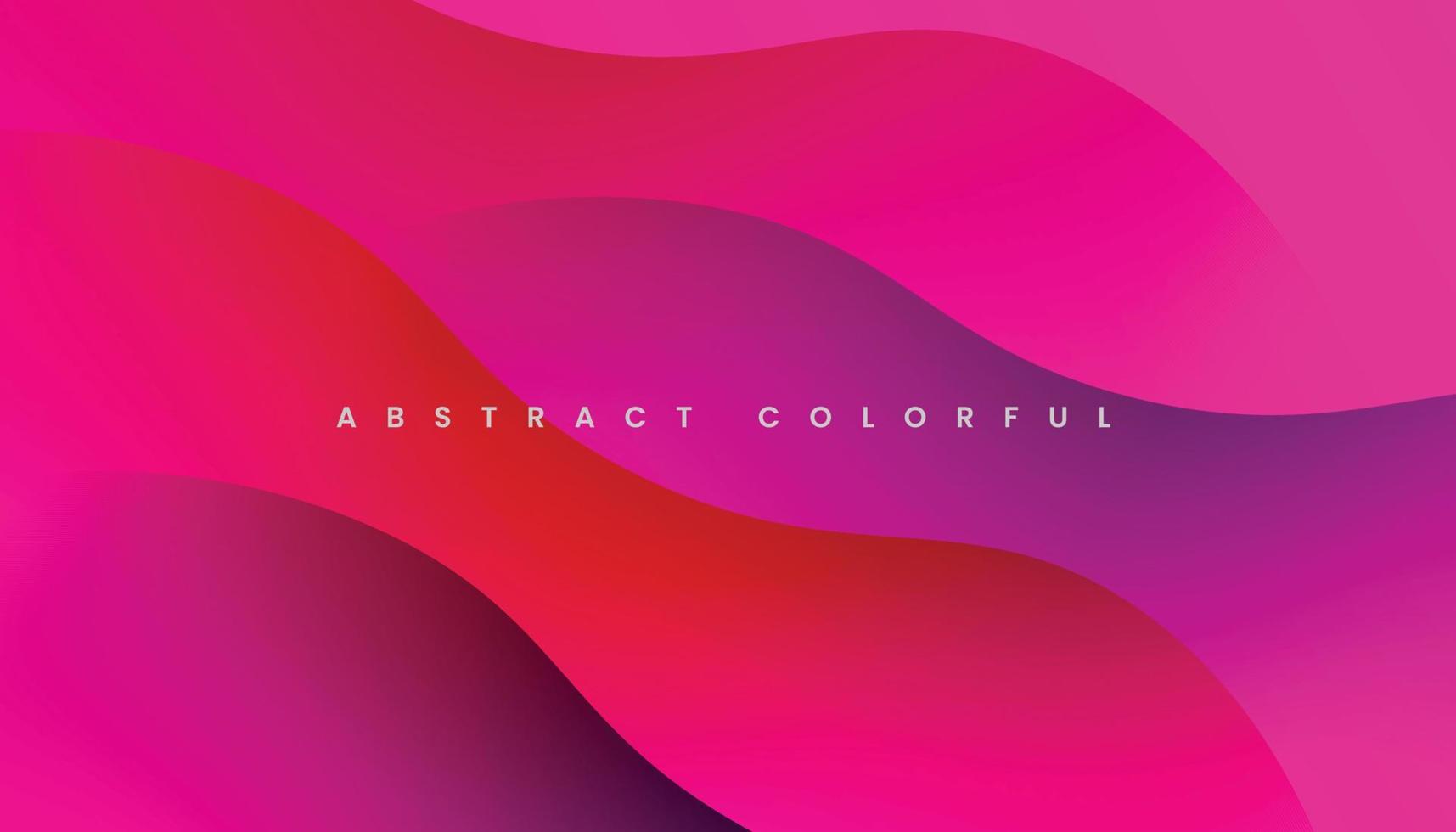 Abstract Colorful Gradient Shapes Background. Liquid, Fluid Color Background Design. Vector Illustration