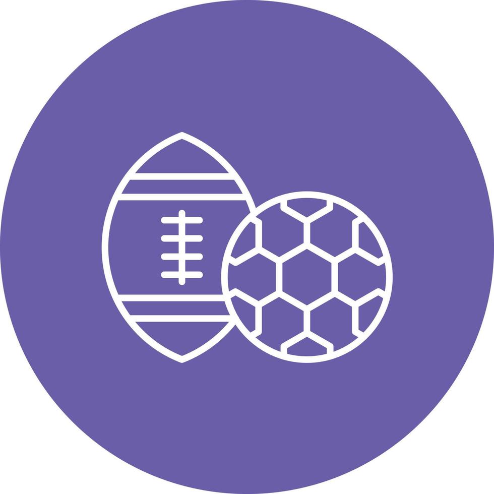 Sports Line Circle Background Icon 17695509 Vector Art at Vecteezy