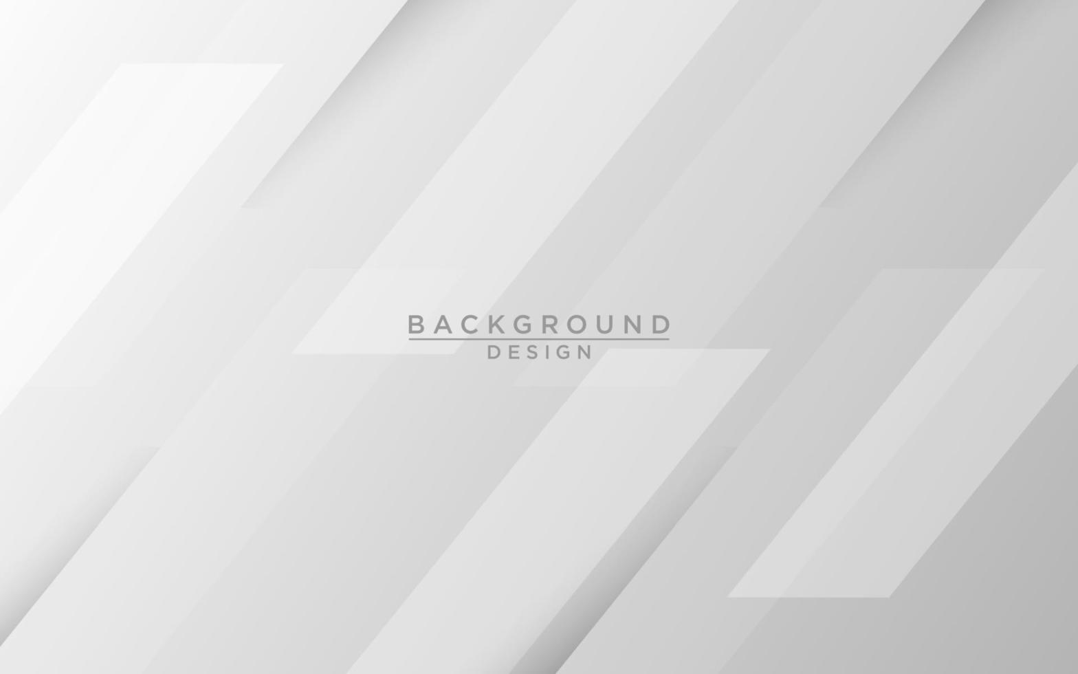 abstract white flat geometric shape background vector