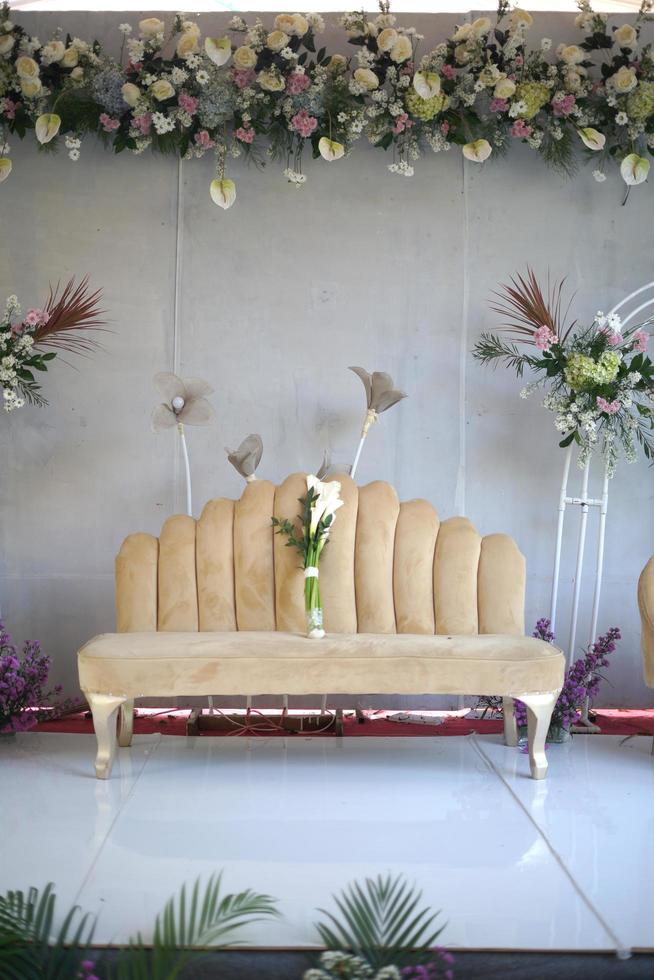 Decoration Arrangement for a Traditional Wedding Ceremony photo